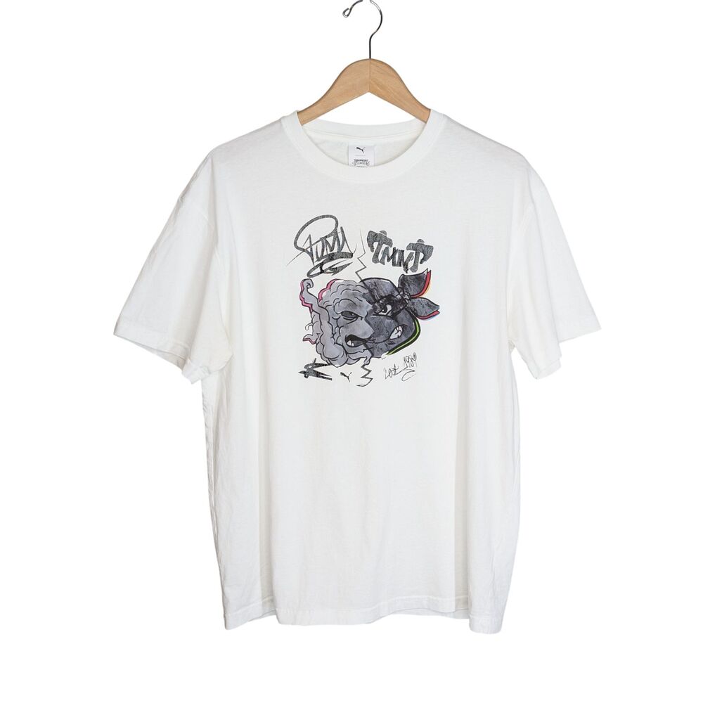 EUC Puma X TMNT Relaxed Graphic T Shirt Size L Athletic Teenage Mutant Ninja